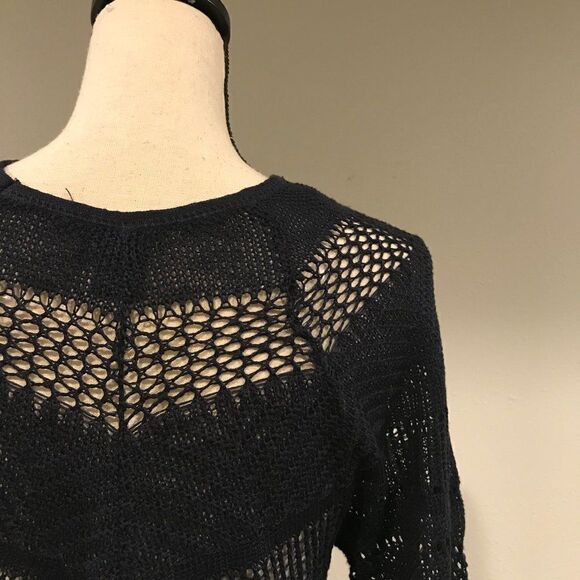 MAKE OFFER ;) Open knit mid sleeve sweater - Picture 8 of 13